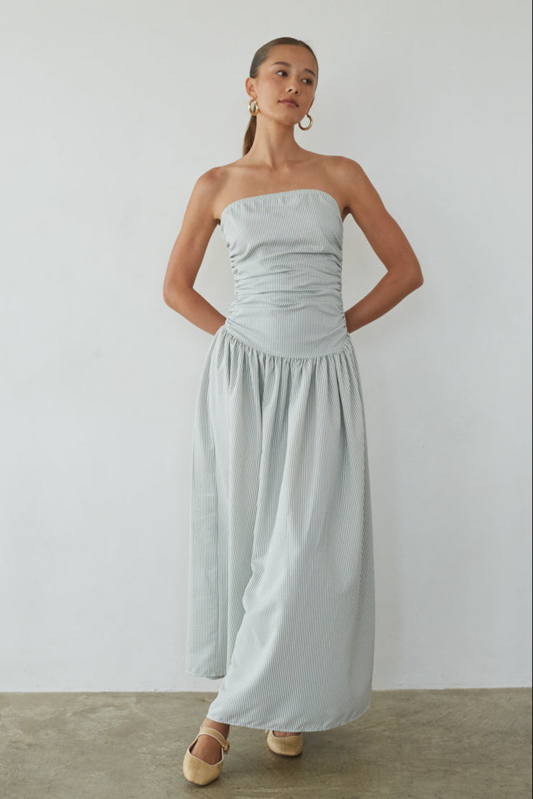 Elara Striped Maxi Dress Elara Striped Maxi Dress