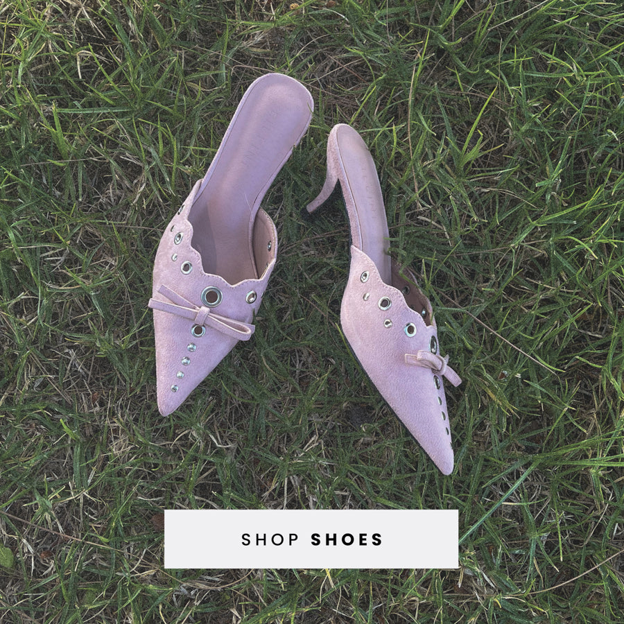 Shop Shoes | Featuring the Elio Pointed Mule in Dusty Pink | Shop Pointed Toe Heels, Unique Cowboy Boots, and Trending Sneakers