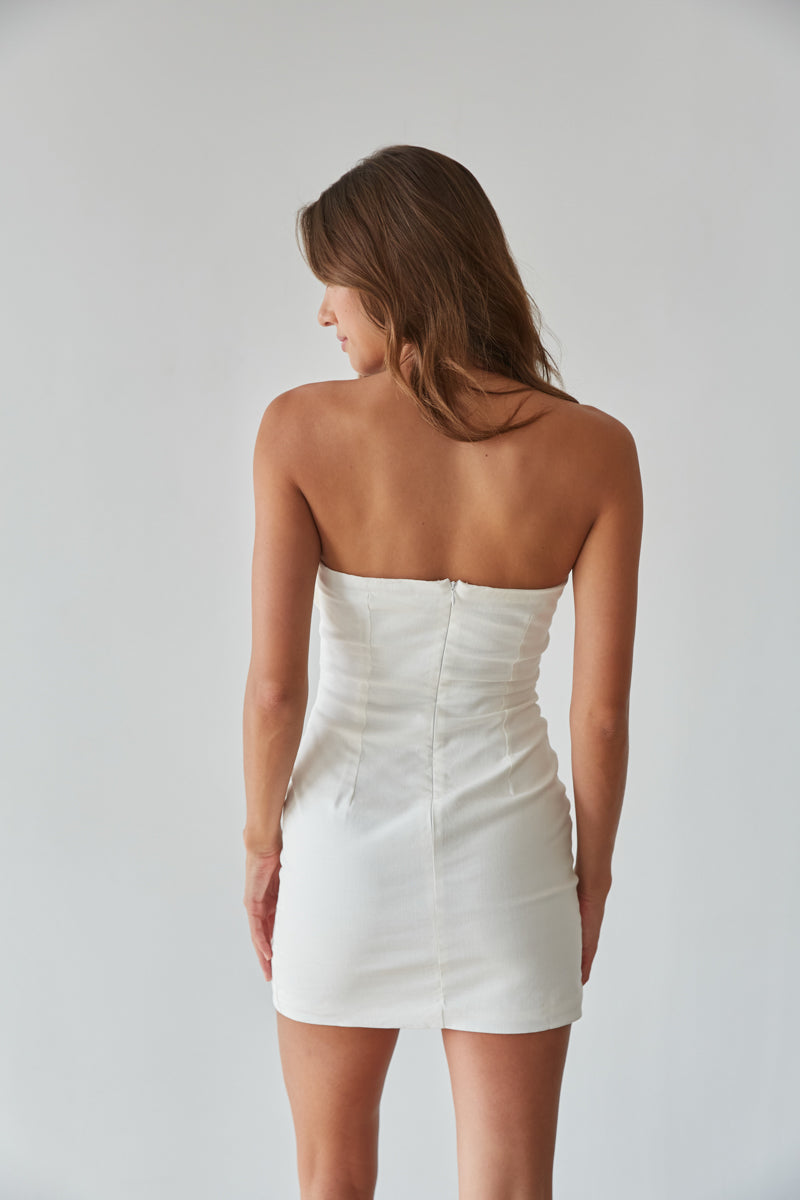 White Dresses for Women • Shop American Threads • Mini White