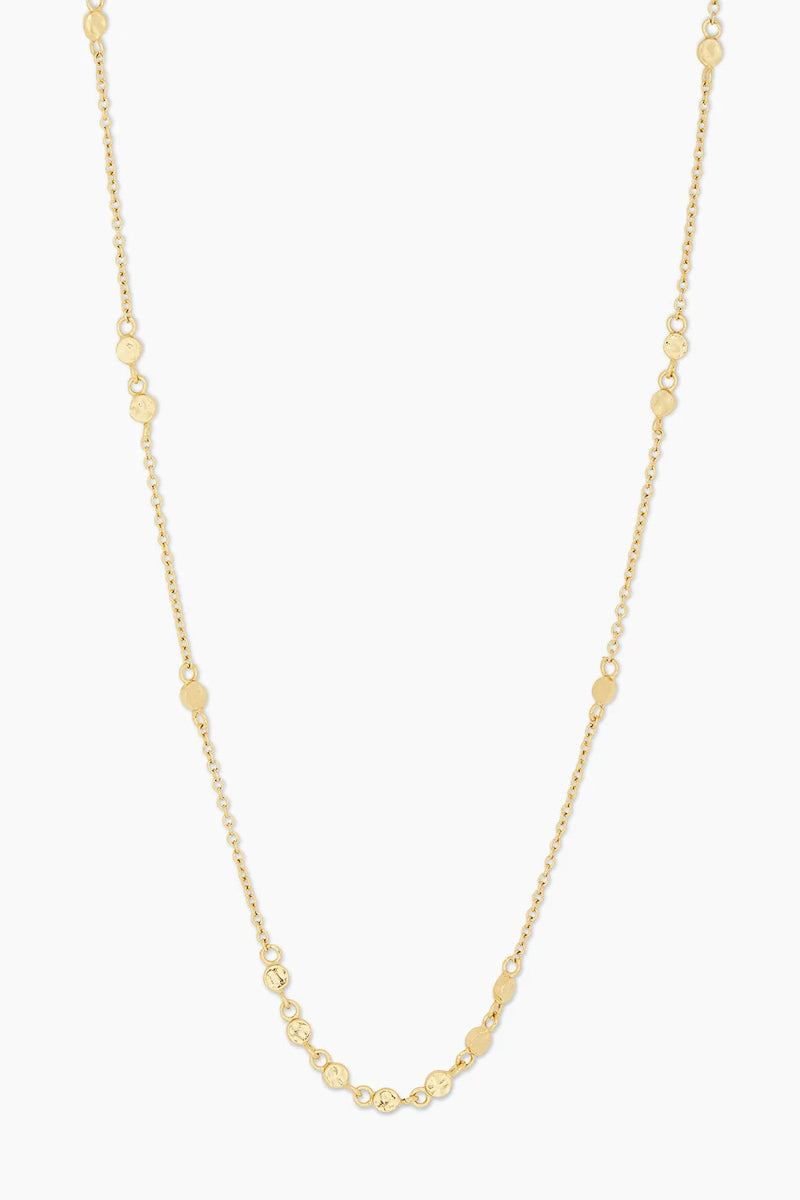 dainty gold Gorjana choker necklace