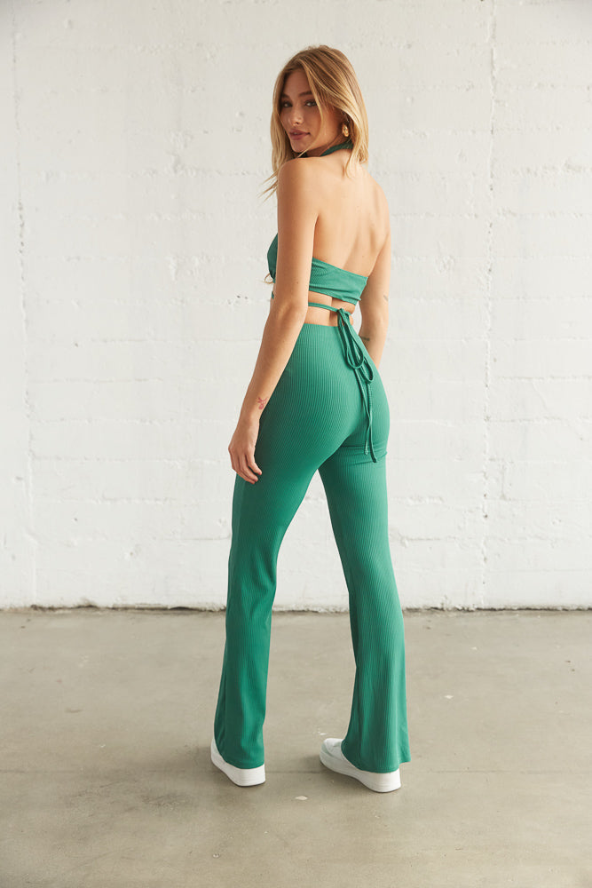 Fairfax Ribbed Pants Set • Shop American Threads Women's Trendy