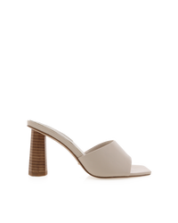 white high heel sandal