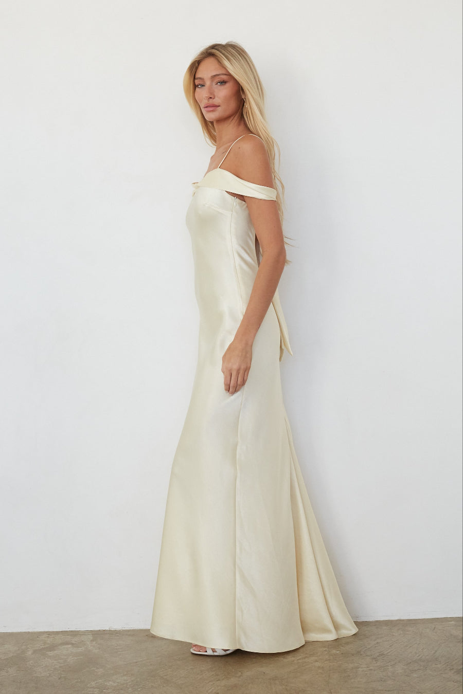 Aileen Off the Shoulder Maxi Dress | Shop American Threads Online