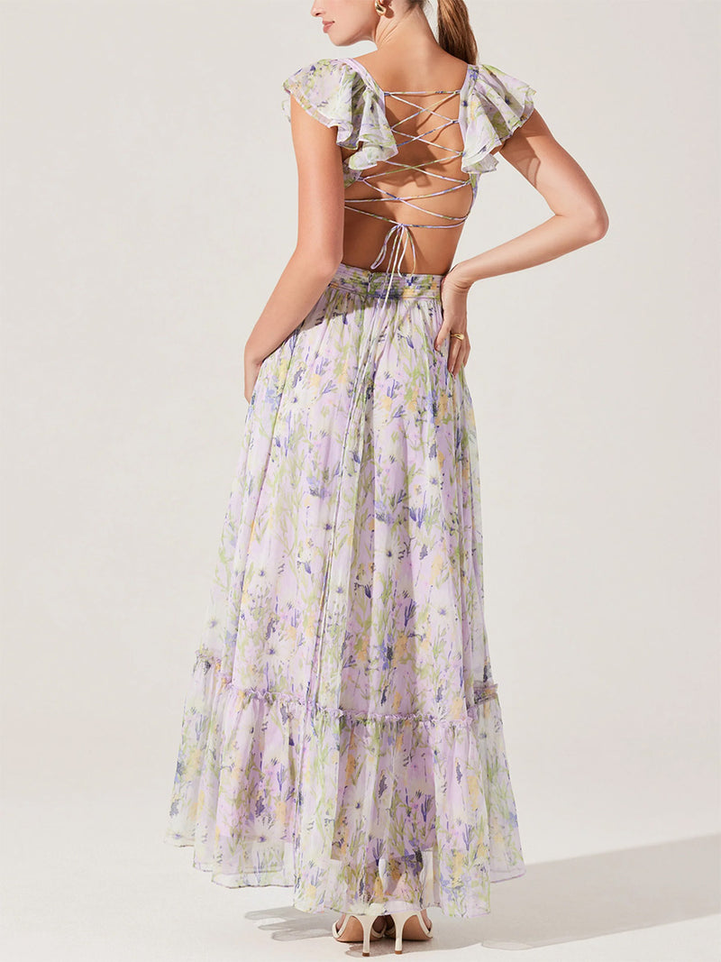 ASTR Primrose Maxi Dress | American Threads Boutique Lavender / M ASTR Primrose Maxi Dress | American Threads Boutique Lavender / M