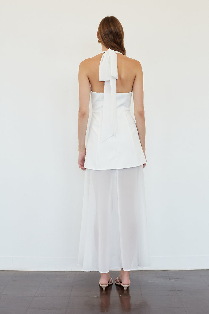 flared dresses and skirts PERLA Mini Dress this high Dresses with Fitted Top and