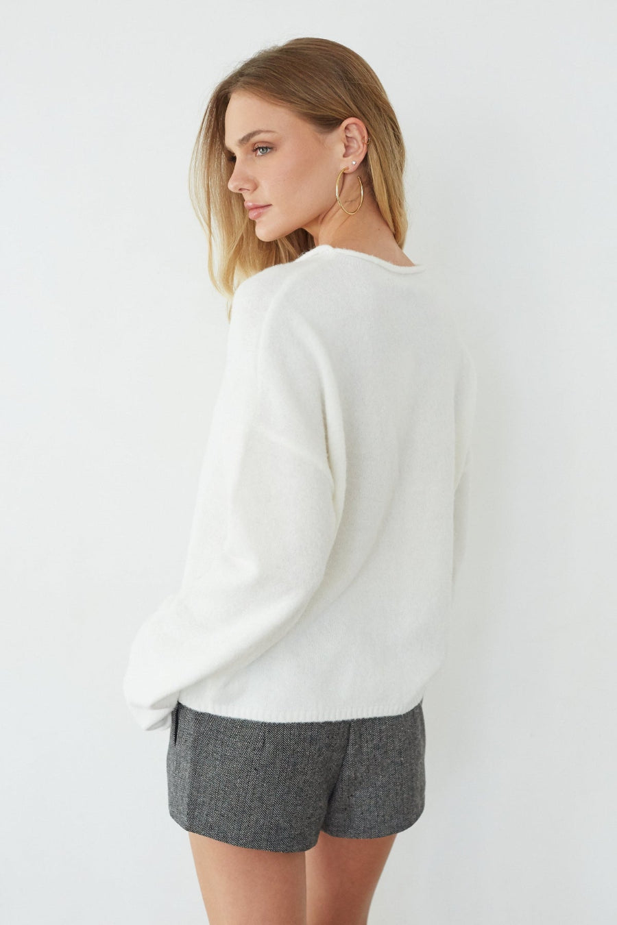 Haven Tweed Mini Shorts | Shop American Threads Online Boutique