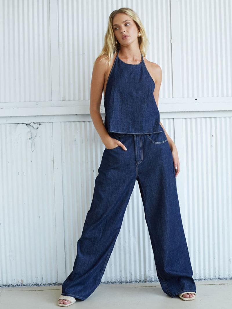 June Baggy Tie Pants