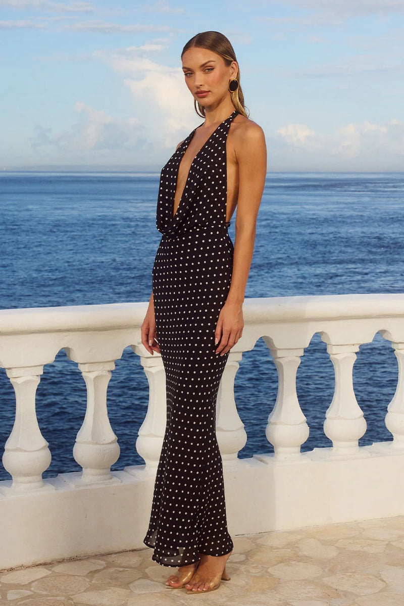 knee length dresses for ladies Field of Dreams Maxi Dress