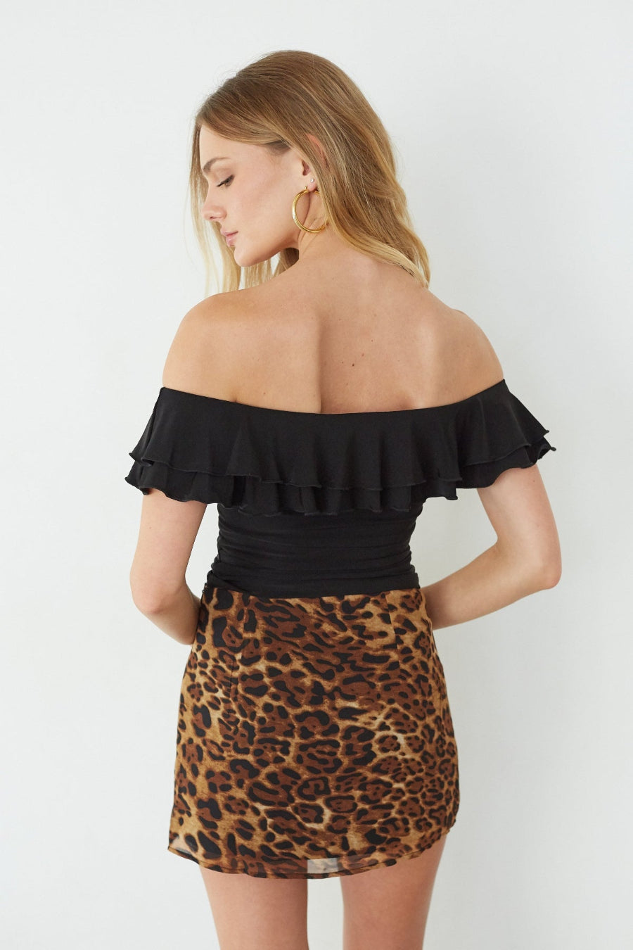 Lolita Off the Shoulder Ruffle Top | Shop American Threads Boutique