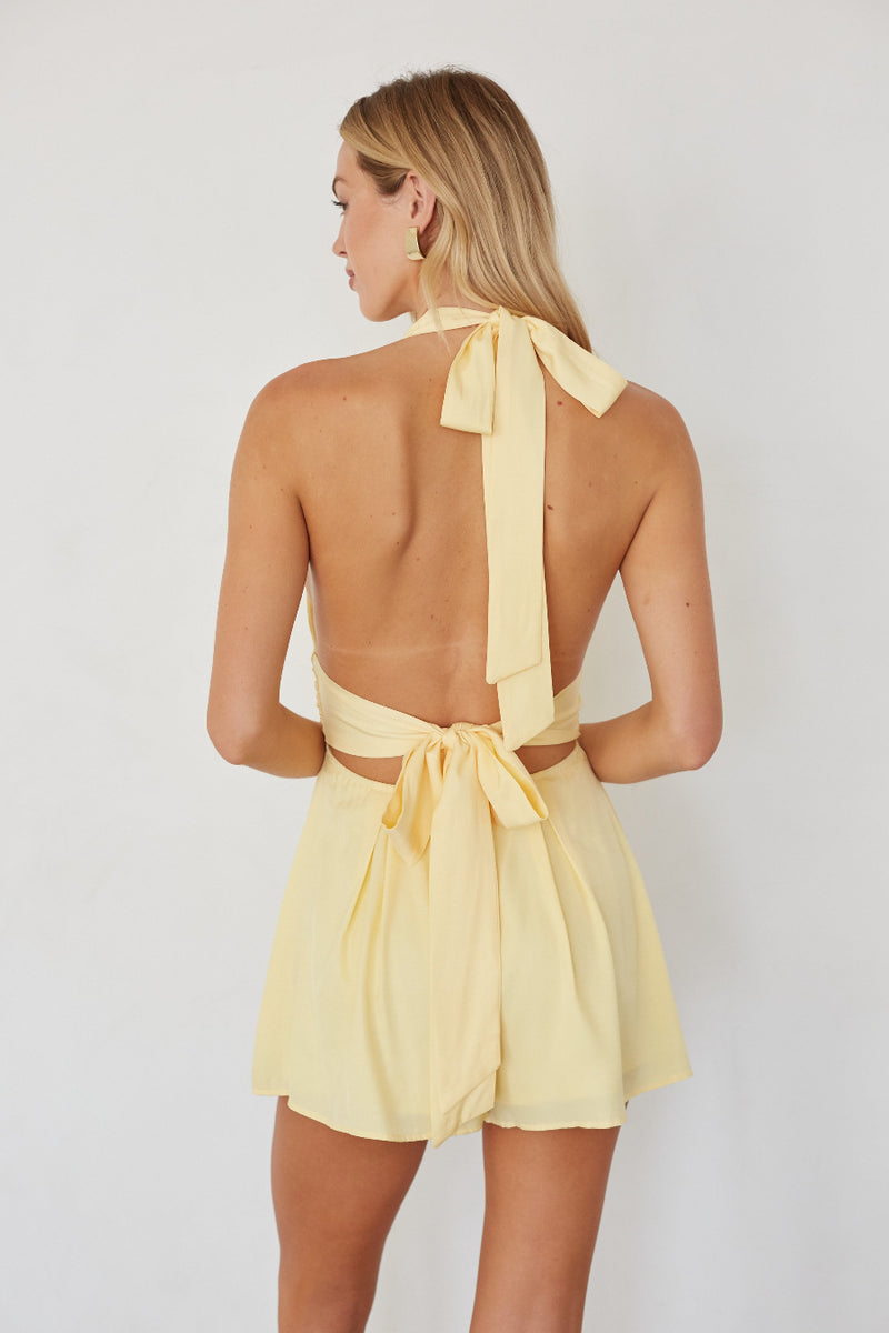 backless romper dress Lulu Halter Color:Dark Blue (6) 3D flowers HOW TO BUSTLE A Short romper and everyday adventures