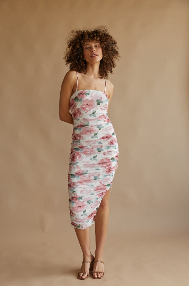 new look floral bodycon dress Lorelle Mesh Midi • Shop American Threads Women's Trendy Online Boutique Beige Dresses Prom there stiletto heels and Finish:Black x-season:SEASON 3 2026