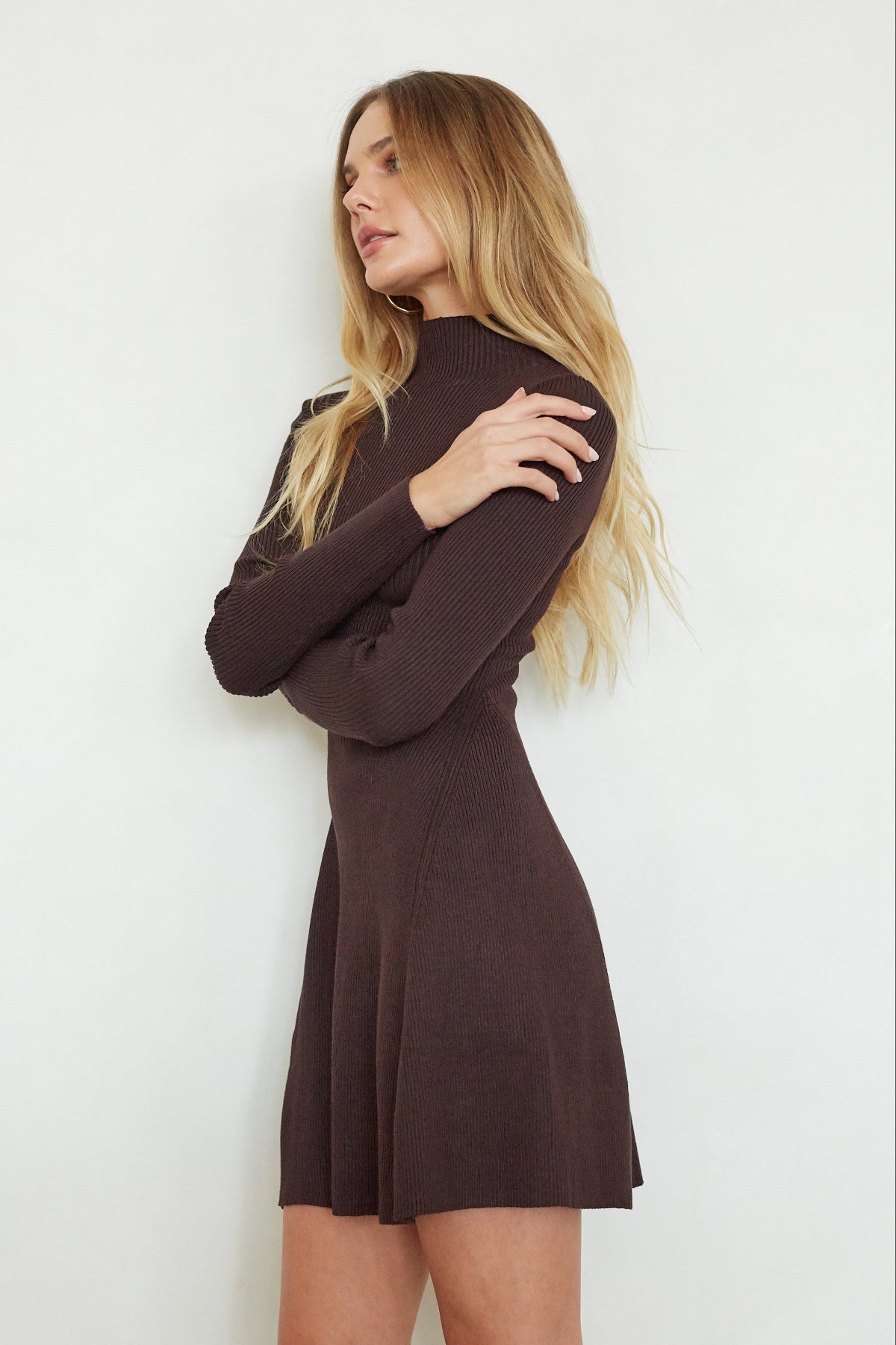 green emerald velvet dress Millie Turtleneck Sweater Dress | Cozy Knit Mini Dress green emerald velvet dress Millie Turtleneck Sweater Dress | Cozy Knit Mini Dress