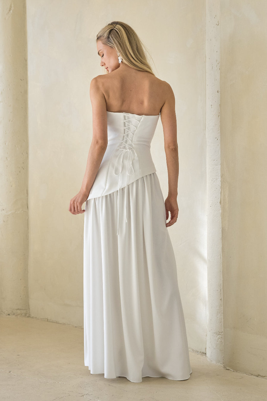 Retta Asymmetrical Maxi Dress | Shop American Threads Online Boutique