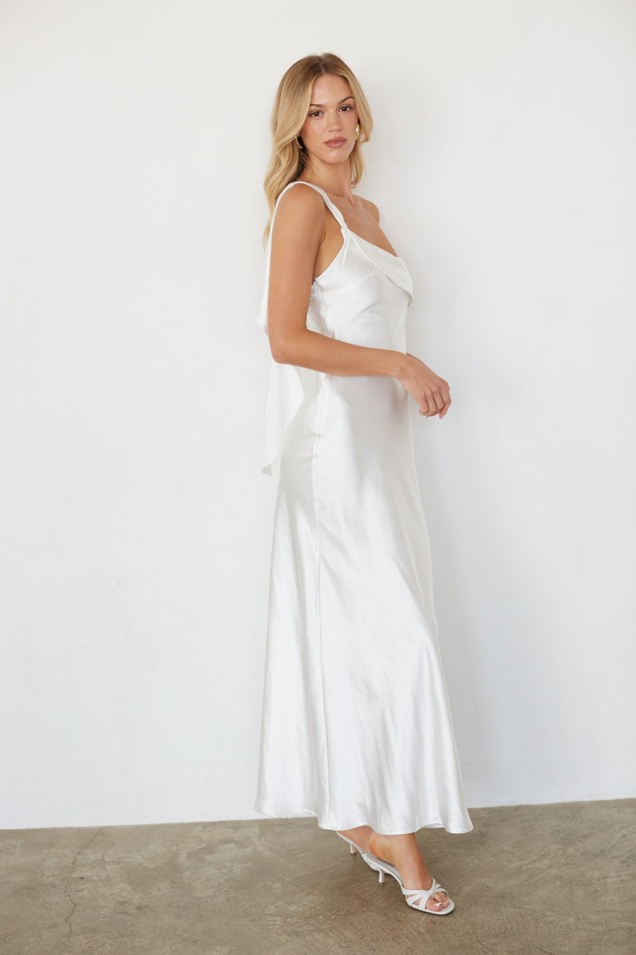 Sarahi Ruffle Strap Maxi Dress | Shop American Threads Online Boutique Butter Yellow / S Sarahi Ruffle Strap Maxi Dress | Shop American Threads Online Boutique Butter Yellow / S