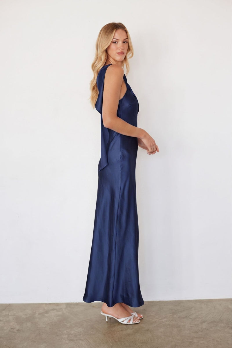Sarahi Ruffle Strap Maxi Dress
