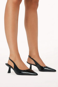ayla black slingback kitten heels | Billini Australia | office shoes for women 