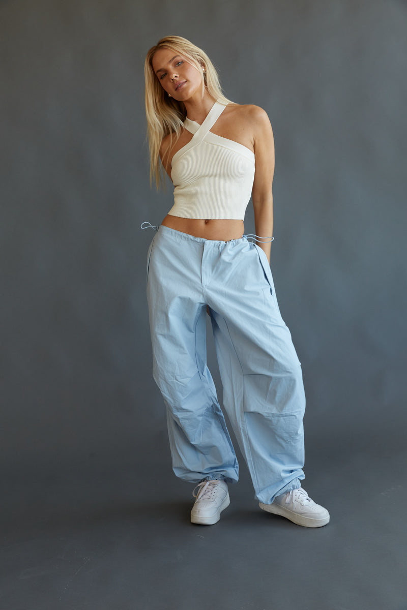 Shi Drawstring Parachute Pants • Shop American Threads Women's