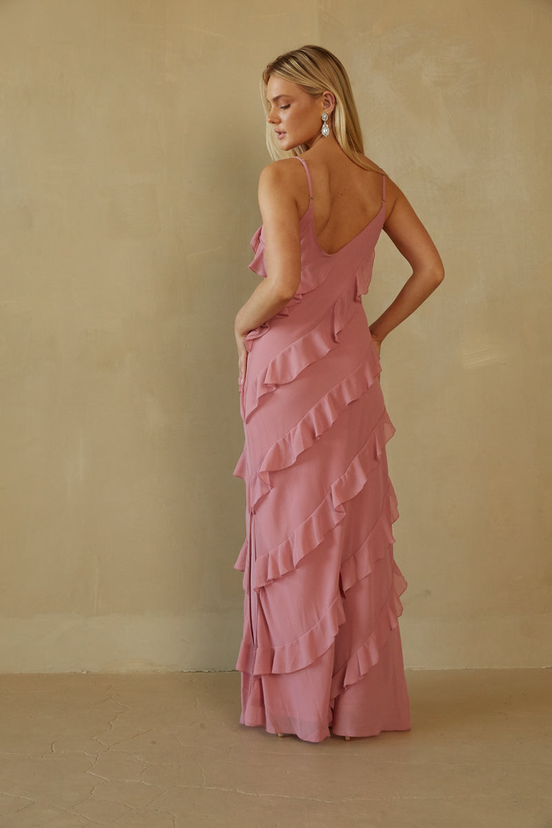 Elizabeth Tiered Ruffle Maxi Dress • Shop American Threads Women's