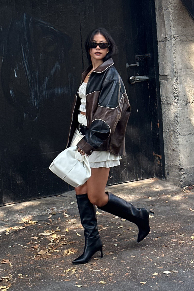 Harlen Pointed Toe Tall Boots • Shop American Threads Online Boutique