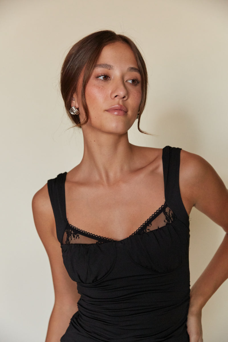 Jori Bustier Mini Dress • Shop American Threads Women's Trendy