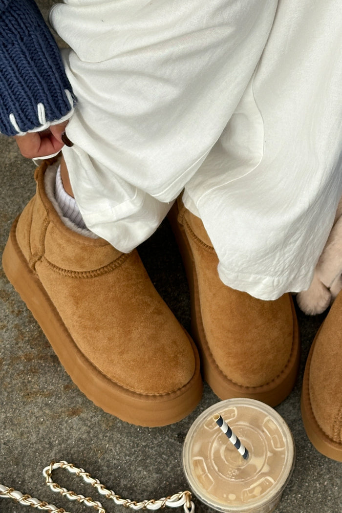Keystone Fur Lined Suede Booties by Matisse Keystone Fur Lined Suede Booties by Matisse