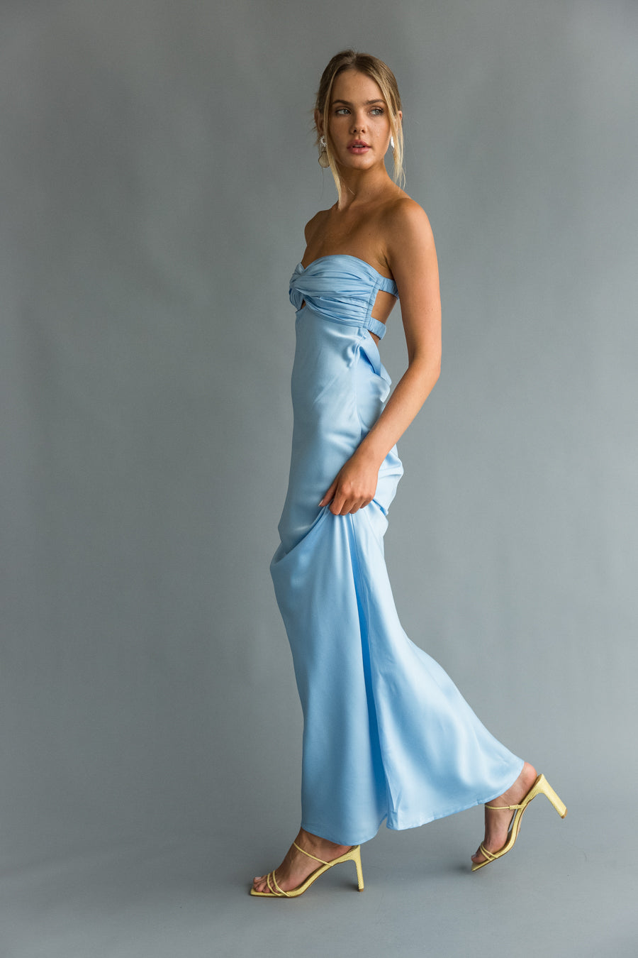 open side dress Primavera Couture 3766 One Shoulder Fringe Prom Pageant Gown Cutout 00 / Black maximum 40c Kira Keyhole Open Back Maxi