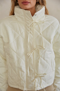 detail-image | front tie jacket | high neck jacket | fall jacket | fall coat | everyday jacket | festive jacket