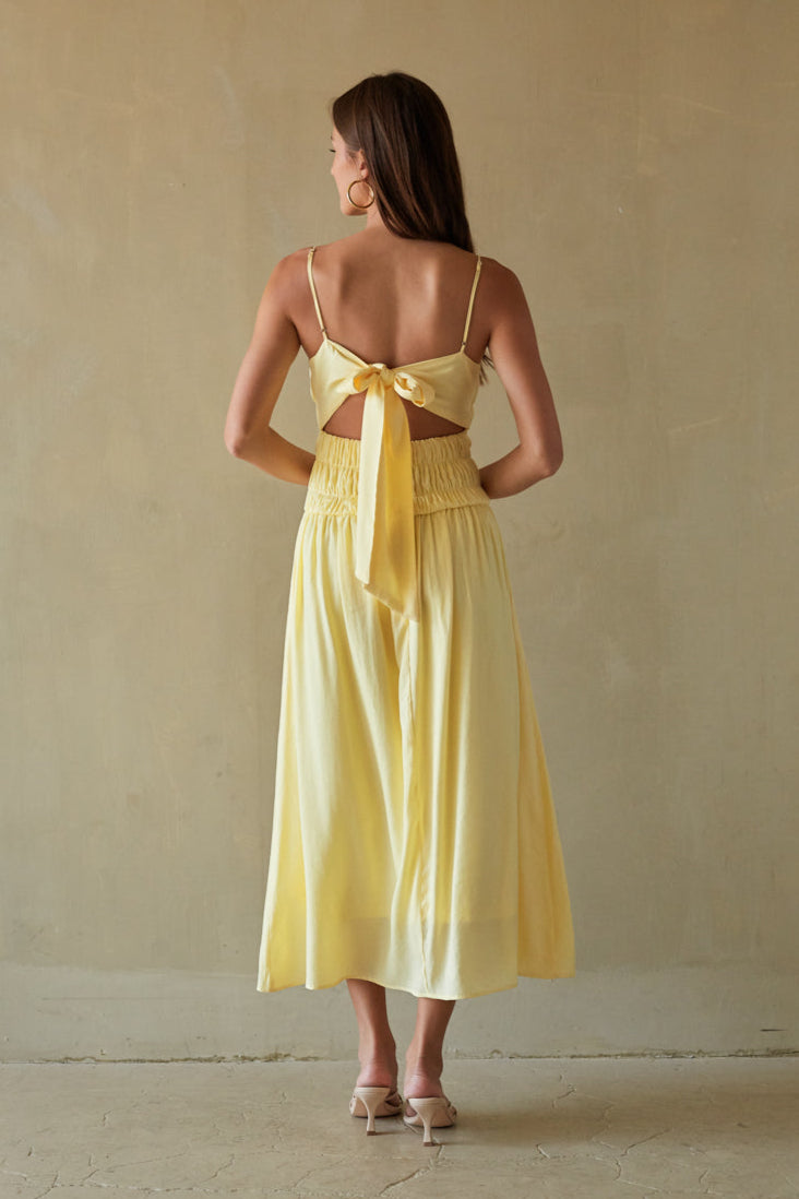 Roxana Smocked Midi Dress Roxana Smocked Midi Dress