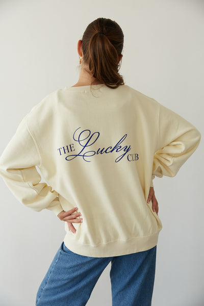 The Lucky Club Sweatshirt • American Threads Women