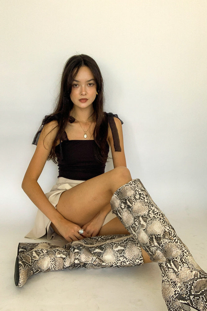 Made With Love Tie Bodysuit