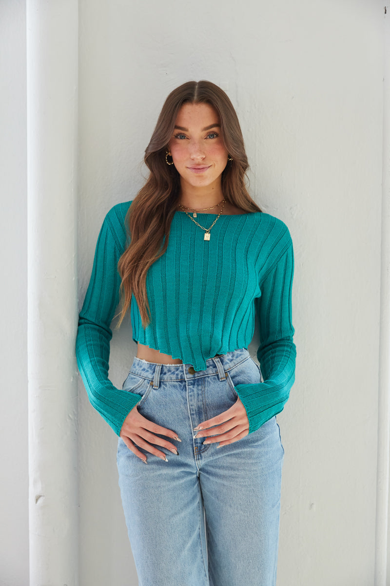 Knitted Tops, Knitted Crop Tops & Ribbed Tops
