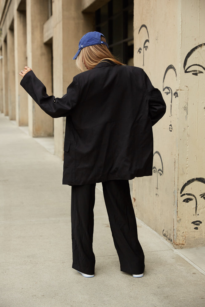 New York Oversized Blazer • Shop American Threads Women's Trendy