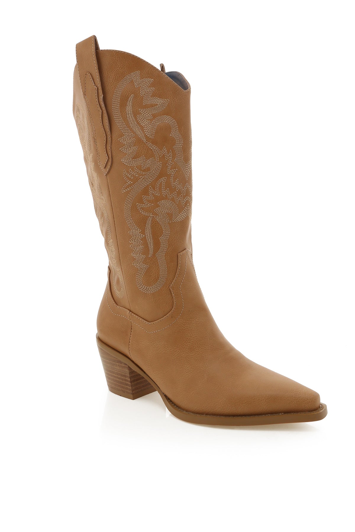 brown cowboy boots