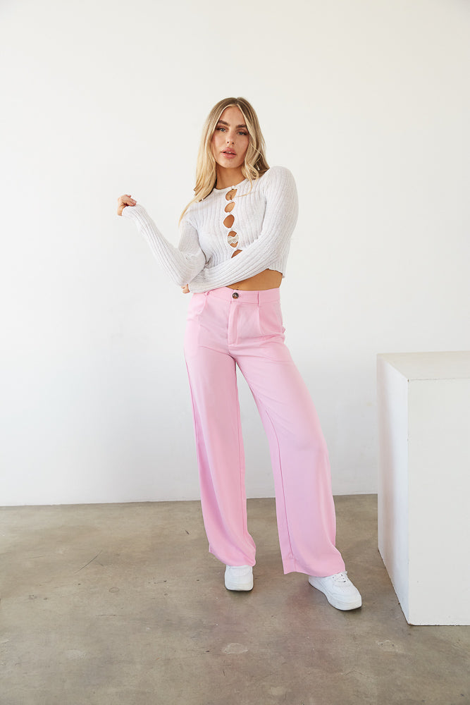 Clover Wide Leg Trouser Pants on Sale • Shop American Threads Women's  Clearance – americanthreads