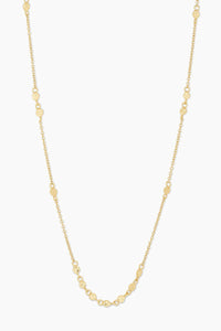 dainty gold Gorjana choker necklace