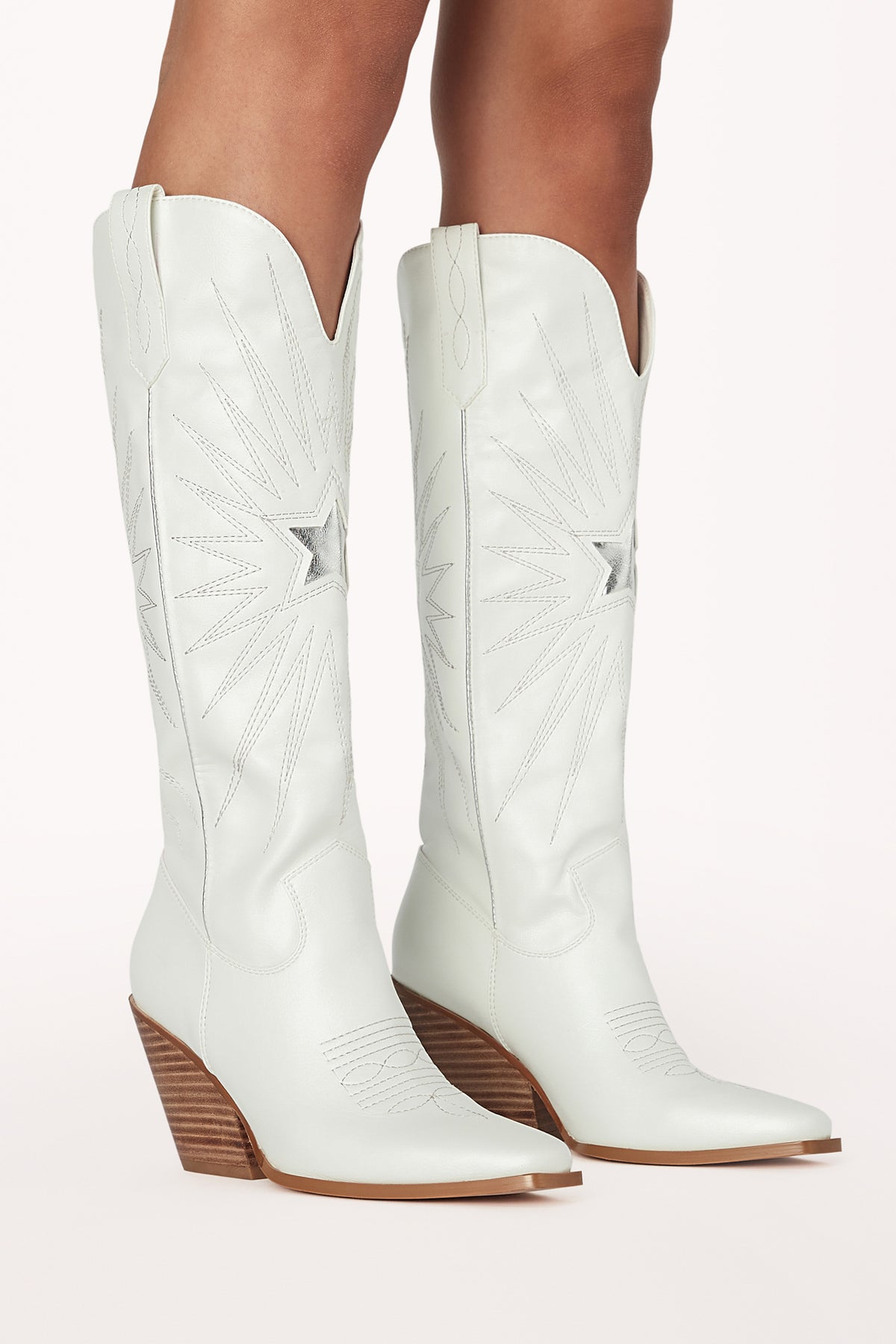 silver star western boots