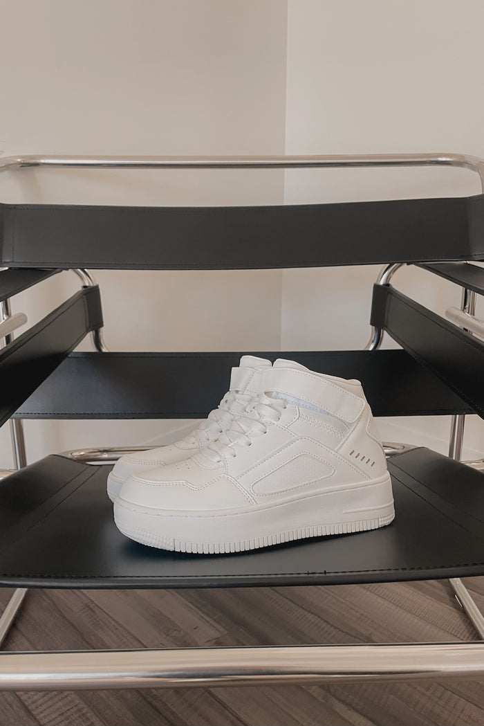 plain white sneakers - air force one dupes - designer dupe