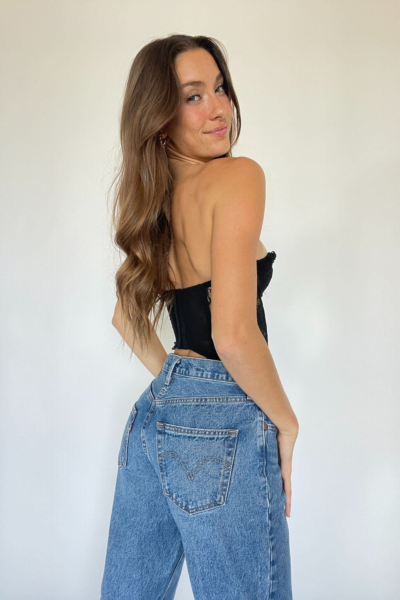 Field of Dreams Lace Bustier Top • Shop American Threads Boutique