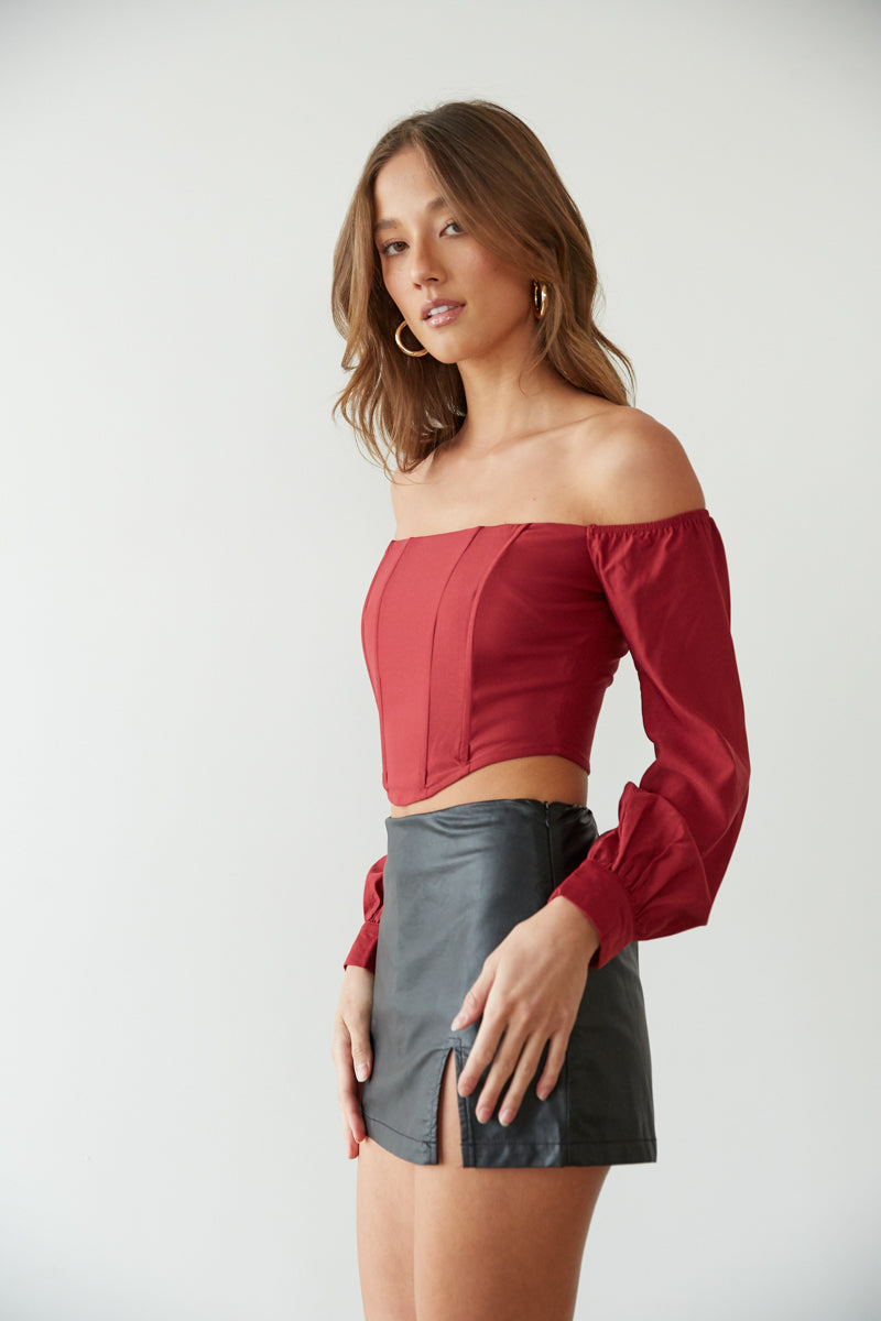 date night outfit - going out top