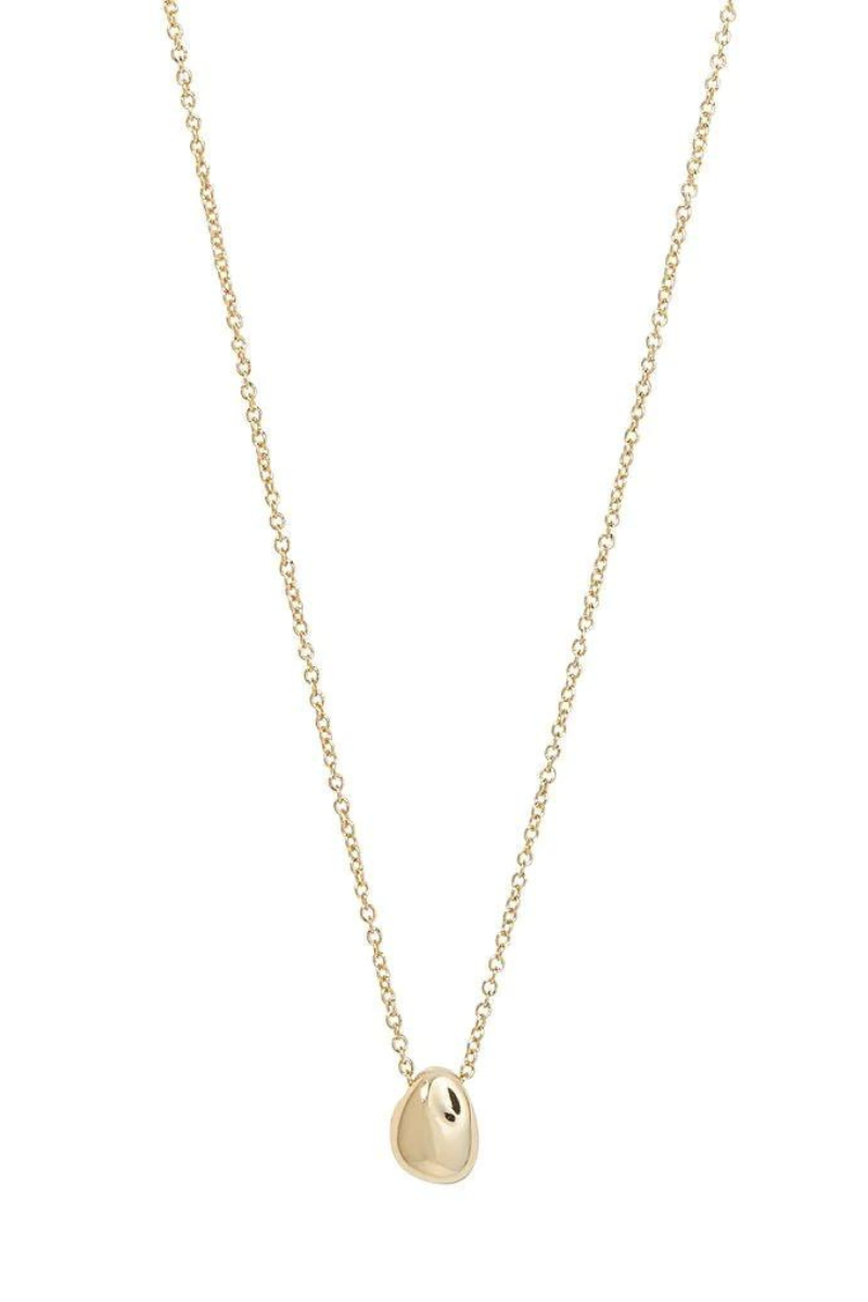 Two And Five dainty gold necklace with charm