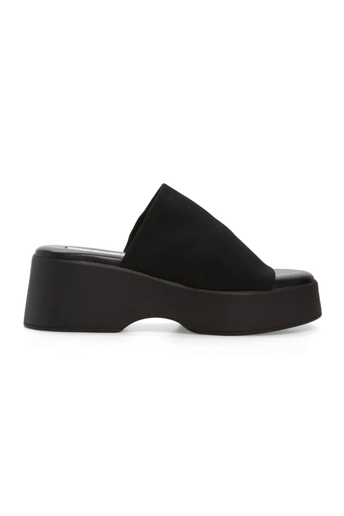 black steve madden sandals - chunky platforms